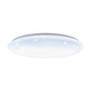 Lampe plafond blanche en acier, Patryk, 40W, white switch LED