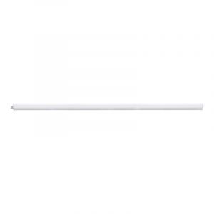 Lampe plafond en plastique blanche, Nicolle, 8W, 4000K LED, avec interrupteur