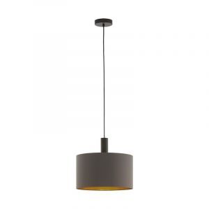 Suspension marronne en tissu, Mies