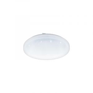 Lampe plafond blanche en acier, Eloise, 17W, 3000K LED