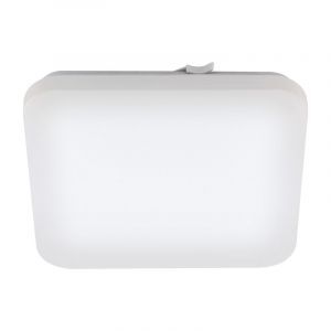 Plafonnier blanc en plastique, Eloise, 17W, 3000K LED, IP44