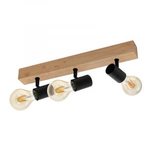 Spot plafond en bois marron, Anton