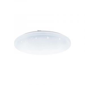 Lampe plafond blanche en acier, Eloise, 24W, couleur réglable LED
