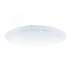 Lampe plafond blanche en acier, Eloise, 36W, couleur réglable LED