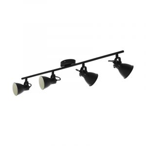 Spot plafond noir en acier, Tinke