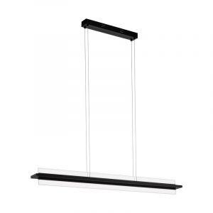 Suspension noire en aluminium, Twan, 14W, 3000K LED