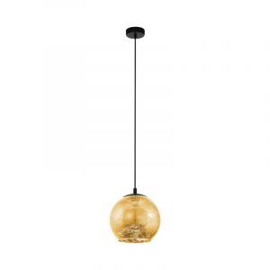 Suspension dorée en verre, Gaston
