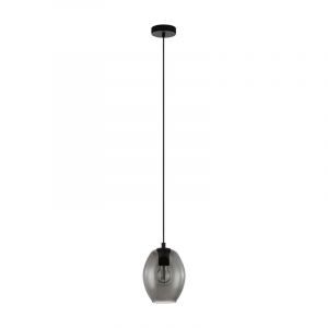 Suspension grise en verre, Lucian