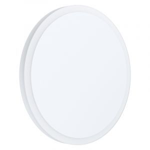 Lampe plafond blanche en acier, Evalien, 8W, 3000K LED