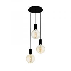Suspension noire en acier, Samed