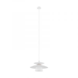 Suspension blanche en acier, Lariana