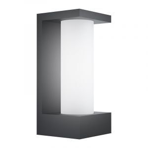 Luminaire extérieur noire en aluminium, Lilianne, 6W, 3000K LED, IP44