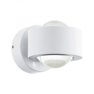 Luminaire extérieur blanc en aluminium, Lyn, 2W, 3000K LED, IP44
