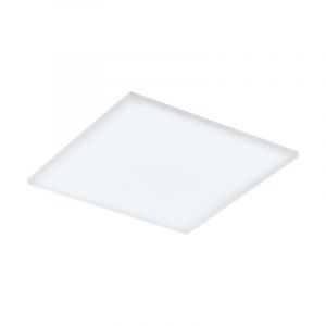 Lampe plafond blanche en acier, Yannick, 33W, 4000K LED
