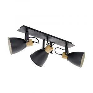Spot plafond en bois gris, Nickey