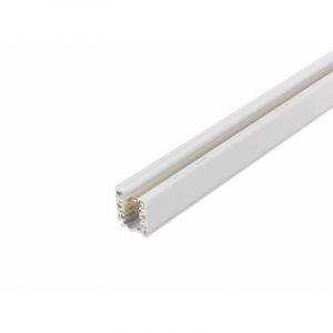 Rail triphasé blanc, 1 mètre