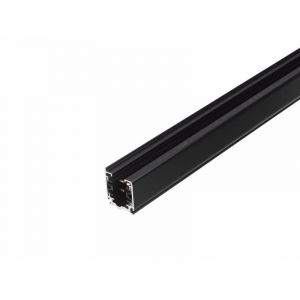 Rail triphasé noir, 1 mètre