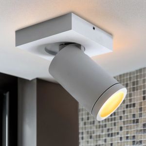 Spot plafond blanc moderne, Kenan, IP44