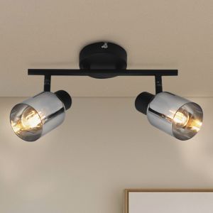 Spot plafond noir design, Crystal
