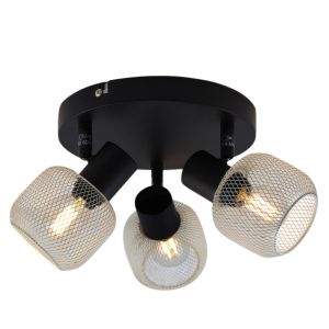 Spot plafond gris industriel, Emado