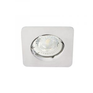 Spot encastré blanc en métal, Filo