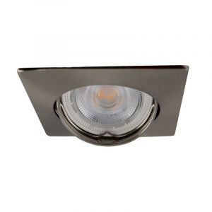 Spot encastré chromé en métal, Filo