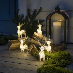 Cerf 5 LED, pour intérieur et extérieur