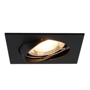 Spot encastré noir en aluminium, Sabien
