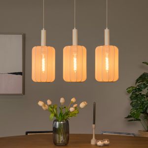 Suspension moderne beige, Corina