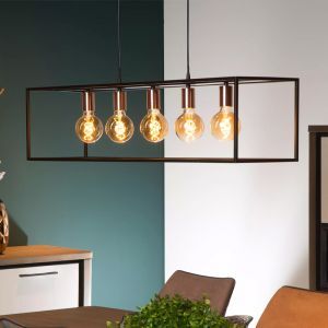 Suspension moderne noire, Arthur