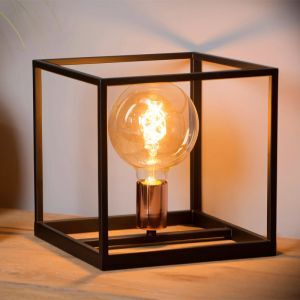 Lampe de table moderne noire, Arthur, avec interrupteur