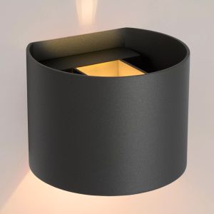 Applique up and down moderne grise, Xio