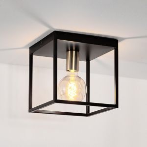 Lampe plafond moderne dorée, Ruben