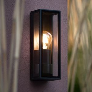 Luminaire extérieur moderne noire, Dukan, IP65