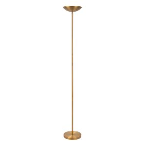 Lampadaire liseuse moderne laiton, Zenith, 20W, 3000K LED, avec variateur tactile