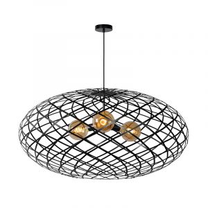 Suspension moderne noire, Wolfram