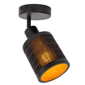Spot plafond en bambou noir, Tagalog