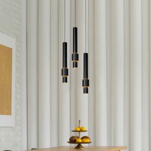 Suspension moderne noire, Margary, 4W, 2700K LED