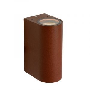 Luminaire extérieur moderne couleur rouille, Boogy, IP44