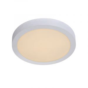 Lampe plafond moderne blanche, Brice, 30W, 3000K LED, IP44