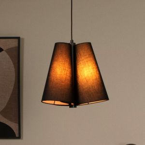Suspension en tissu noire, Gregory