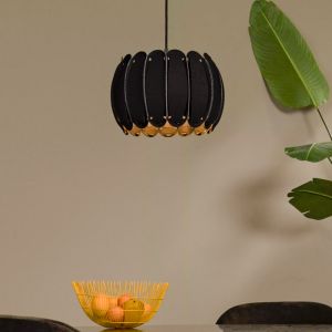 Suspension moderne noire, Spencer