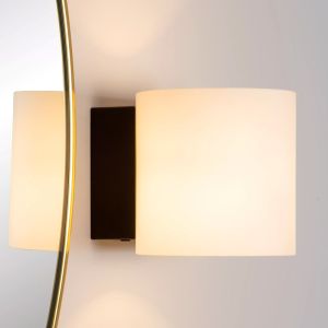 Applique murale moderne blanche, Jelte, IP44