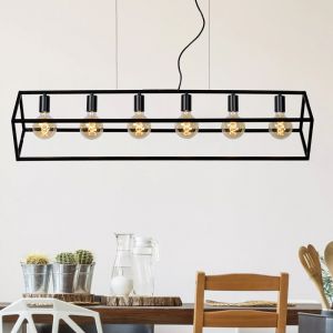 Suspension moderne noire, Fabian