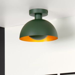 Lampe plafond moderne verte, Siemon