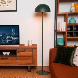 Lampadaire moderne vert, Siemon, avec interrupteur
