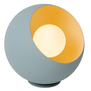 Lampe de table moderne bleue, Doredos, avec interrupteur