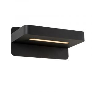 Applique murale moderne noire, Atkin, 5W, 2700K LED, avec interrupteur