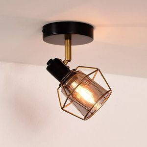 Spot plafond vintage gris, Nila