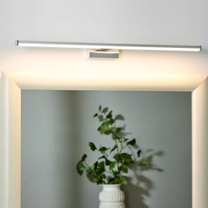 Éclairage miroir moderne chromé, Onno, 12W, 3000K LED, IP44
